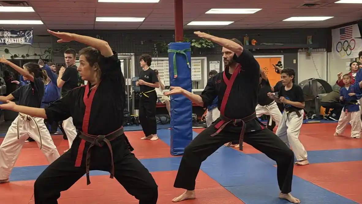 Students training at Westy 5280 Karate Academy